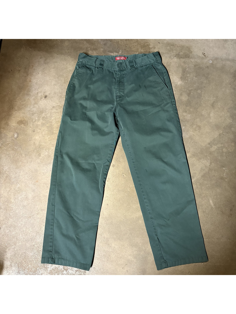 Supreme Work Pants Men Sz 32 Cotton Blend